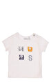 IKKS İşleme Detaylı Beyaz Kız Bebek T-Shirt