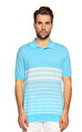 Salvatore Ferragamo Mavi-Beyaz Polo T-Shirt