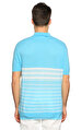 Salvatore Ferragamo Mavi-Beyaz Polo T-Shirt