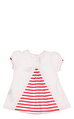 Miss Blumarine Kız Bebek Baskı Desen Beyaz-Kırmızı T-Shirt
