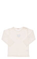 Nanan Erkek Bebek Ayı İşlemeli Krem T-Shirt