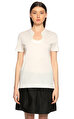 Salvatore Ferragamo Beyaz Beyaz T-Shirt