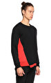 Alexander Mcqueen Siyah-Kırmızı Sweatshirt