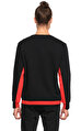 Alexander Mcqueen Siyah-Kırmızı Sweatshirt
