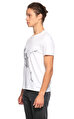 Alexander Mcqueen Baskı Desen Beyaz T-Shirt