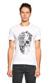 Alexander Mcqueen Baskı Desen Beyaz T-Shirt