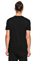 Alexander Mcqueen Baskı Desen Siyah T-Shirt