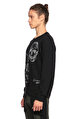 Alexander Mcqueen Baskı Desenli Siyah Sweatshirt