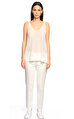 Donna Karan Beyaz Bluz