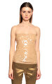 Donna Karan Pul Payet Straplez Pudra Top