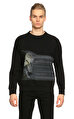 St. Nian Siyah Sweatshirt