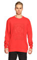 Les Benjamins İşleme Detaylı Kırmızı Sweatshirt