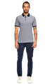 Casual Men Polo Lacivert T-Shirt 