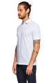 Ted Baker Geometrik Desenli Polo Mavi T-Shirt