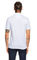 Ted Baker Geometrik Desenli Polo Mavi T-Shirt