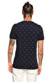 Ted Baker Palmiye Desenli Lacivert T-Shirt