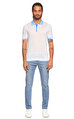 Svevo Polo Beyaz-Mavi T-Shirt