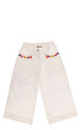 Ermanno Scervino Çocuk İşleme Detaylı Beyaz Pantolon