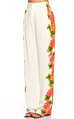 Paul & Joe Çiçek Desenli Beyaz Pantolon