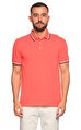 Casual Men Pembe Polo T-Shirt