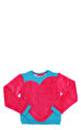 Agatha Ruiz De La Prada Kız Çocuk Mavi Pembe  Sweatshirt