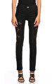 Versace Dantel İşlemeli Siyah Pantolon