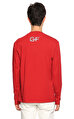 Gf Ferre V Yaka Uzun Kollu Kırmızı T-Shirt