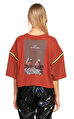 Les Benjamins Baskı Desen Kahverengi T-Shirt