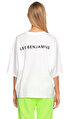 Les Benjamins Pano Desen Beyaz T-Shirt