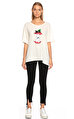 Sonia By Sonia Rykiel İşleme Detaylı Beyaz T-Shirt