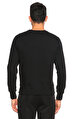 Alexander Mcqueen İşleme Detaylı Siyah Sweatshirt