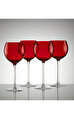 Lenox Holiday Balon Kırmızı Kadeh, 4'lü Set