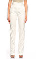 Karl Lagerfeld Piliseli Beyaz Pantolon