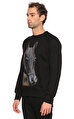 St. Nian Siyah Sweatshirt