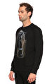 St. Nian Siyah Sweatshirt