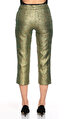 Salvatore Ferragamo Altın Rengi Pantolon