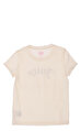 Juicy Couture İşleme Detaylı Krem T-Shirt