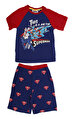 Fabric Flavours Süperman Baskılı Mavi-Kırmızı Pijama Seti