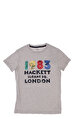 Hackett Baskılı Gri T-Shirt