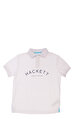 Hackett Baskılı Beyaz Polo T-Shirt