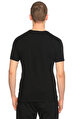 Alexander Mcqueen Baskı Desen Siyah T-Shirt
