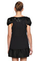Juicy Couture Püskül Detaylı Siyah T-Shirt