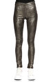 The Perfext Metal Rengi Deri Pantolon