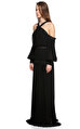 Alessandra Rich Siyah Gece Elbisesi
