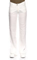 Armani Jeans Geniş Paçalı Beyaz Jean Pantolon