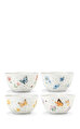 Lenox Butterfly Kase, Petite, 4'lü Set