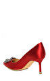 Manolo Blahnik Saten Stiletto