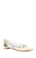 Manolo Blahnik MBLPYTHIAFLAT556-CAPRI(BLUE&WHITE)