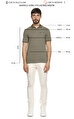 Ted Baker Haki Polo T-Shirt