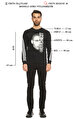 Jeremy Meeks Siyah Sweatshirt